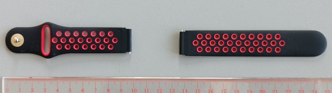 Bracciali & Braccialetti: Nr168 Silikon Uhrenband 18mm – Nuovo (secondo la descrizione) da Teufen ZH venduto da bee50two