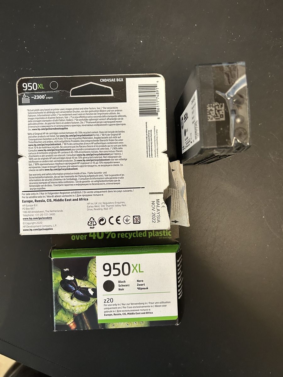 Hewlett Packard Cartucce per stampanti & toner: HP 950XL/951XL Druckerpatronen – Nuovo (secondo la descrizione) da Escholzmatt venduto da oxana04 1