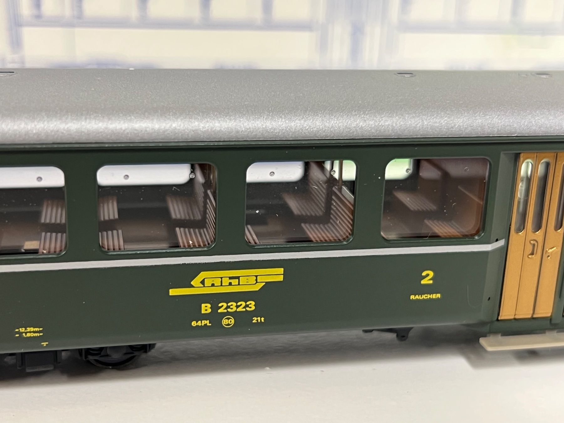 Modellini di ferrovie: STL - MODELS RhB B 2323 Mitteleinstieg  H0m – Usato da Neuenhof venduto da ludovicco 2