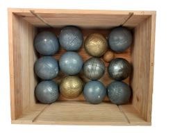 Boule-Set, 12 Kugeln