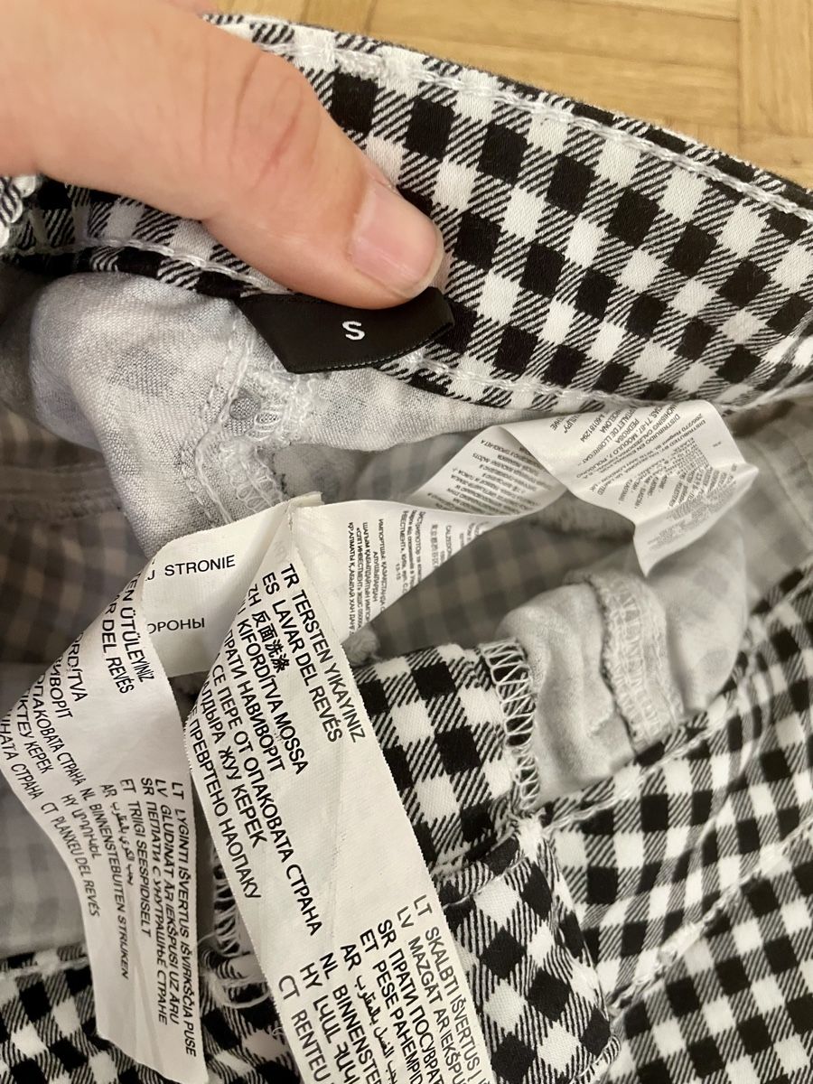 Calzedonia Hosen: Karierte Karo Hose schwarz weiss Grösse S – Neu (gemäss Beschreibung) aus Zürich von Carlajimena 6