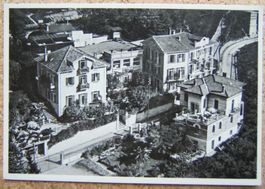 FOTO-AK FLIEGERAUFNAHME HOTEL BOLDT CASTAGNOLA - LUGANO 1953