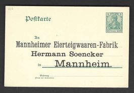 Deutsches Reich 1 Postkarte