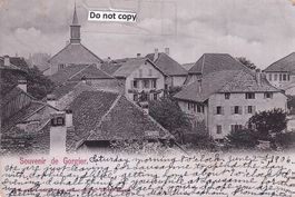 Gorgier  NE  -   Souvenir de GORGIER       en  1 9 1 4
