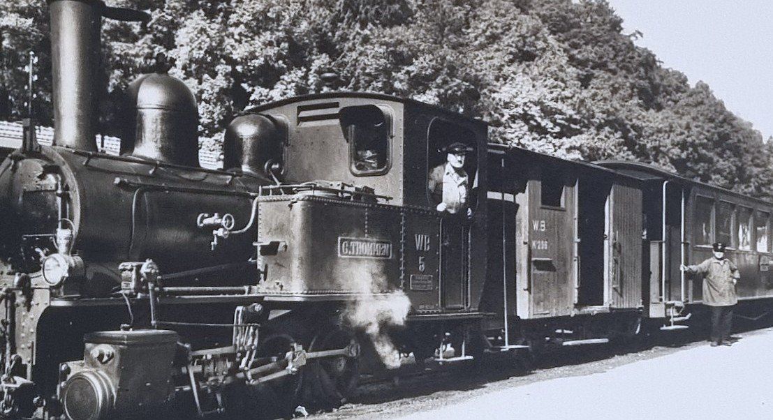 Cartoline postali: Waldenburg - Eisenbahn - Dampflok - Lokomitivführer – Usato da Rothrist venduto da RROENK 1