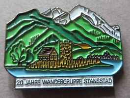 PIN, 20 JAHRE WANDERGRUPPE STANSSTAD, BERGE SEE