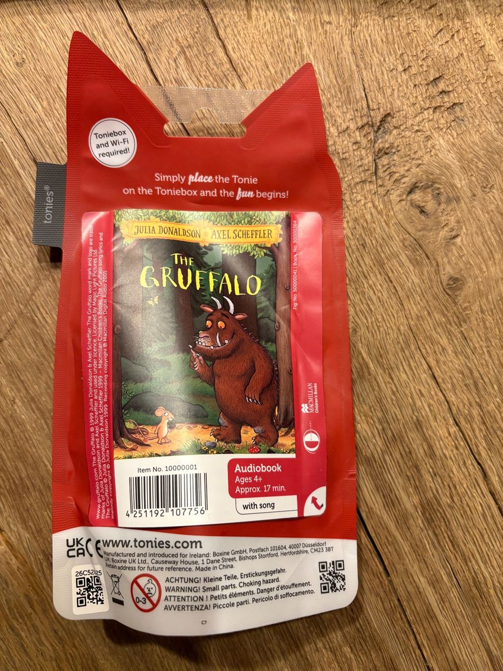 Tonies Figuren: Tonie Grüffelo in Englisch – Neu und originalverpackt aus Obersaxen von Bob-omb 1