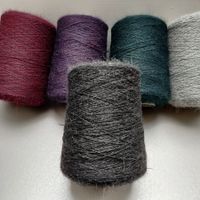 Top Baby Alpaka Mohair Merino, Tibet Polipeli 440g antrazit
