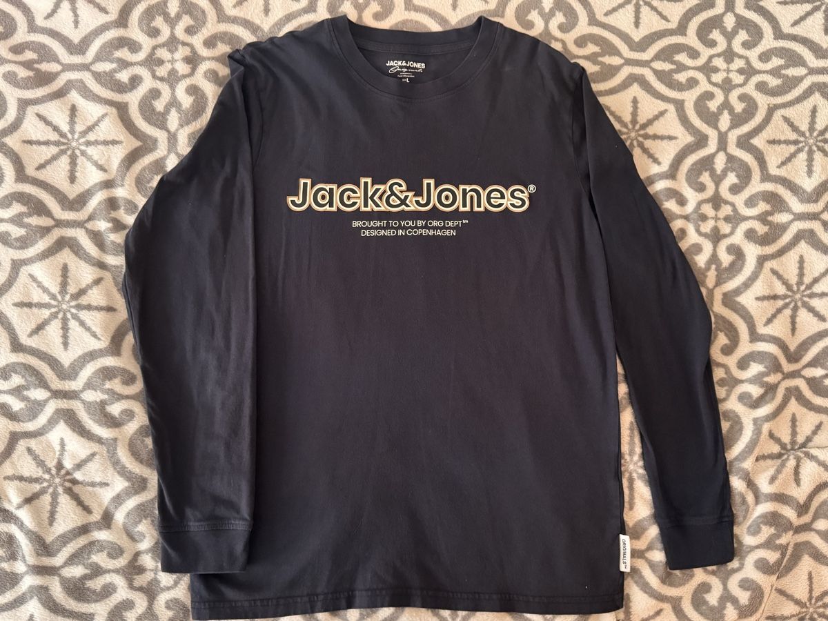Jack & Jones Pullover & Sweatshirts: Jack&Jones Longsleeve Cotton Pullover – Gebraucht aus Ennetbürgen von ybo_fp2b