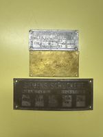 Siemens-Schuckert Motoren-Schilder, Vintage, 3 Stk.