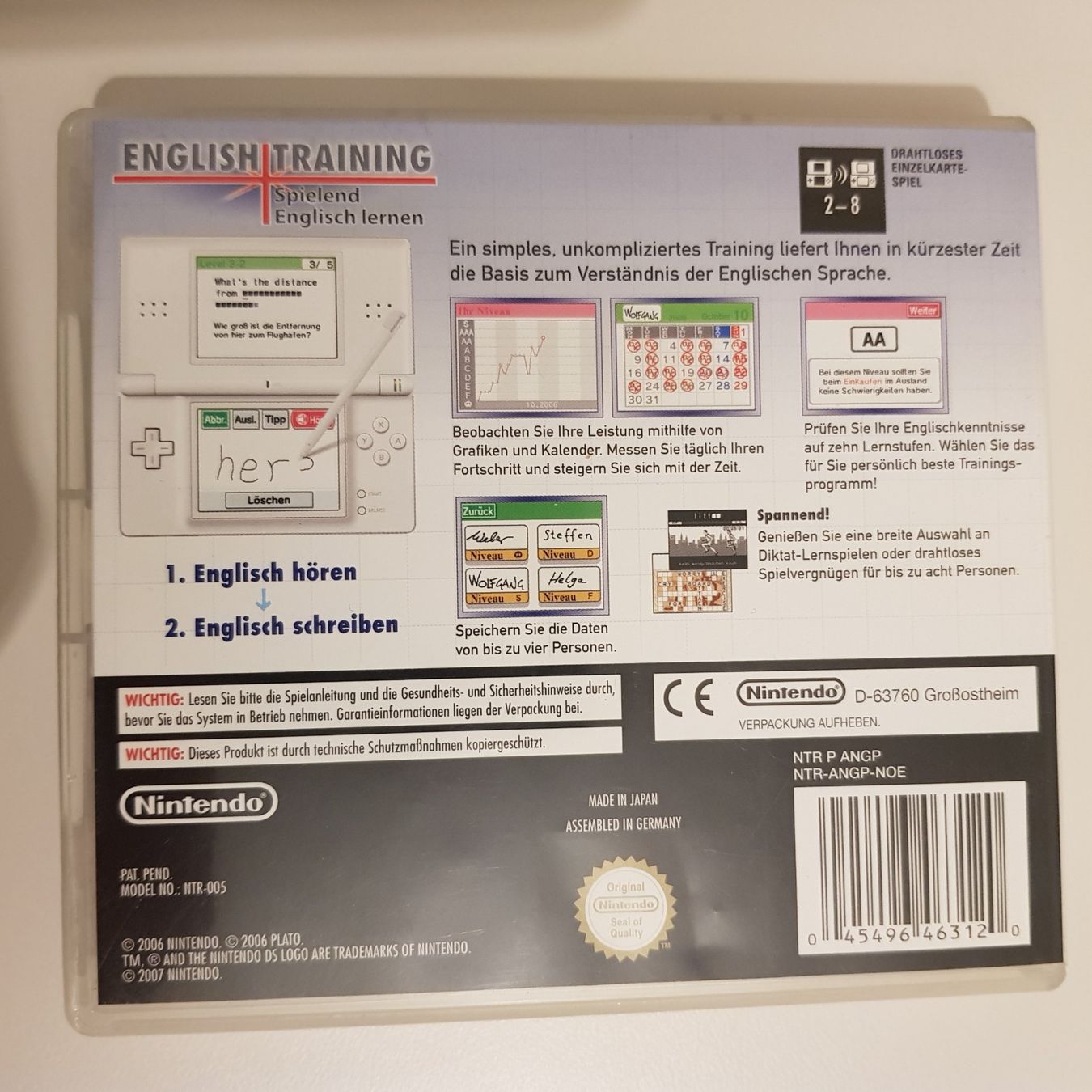Nintendo Giochi: Englisch Training /DS – Usato da Münchenstein venduto da 2DGames 1