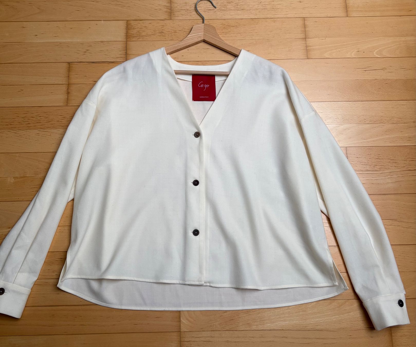 Giacche: CO.GO Oversized Wolle Jacke Gr.42(IT) – Usato da Unterägeri venduto da Jutka_04 5