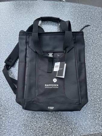 Laptop-Rucksack/Tasche schwarz, PEAK, NEU