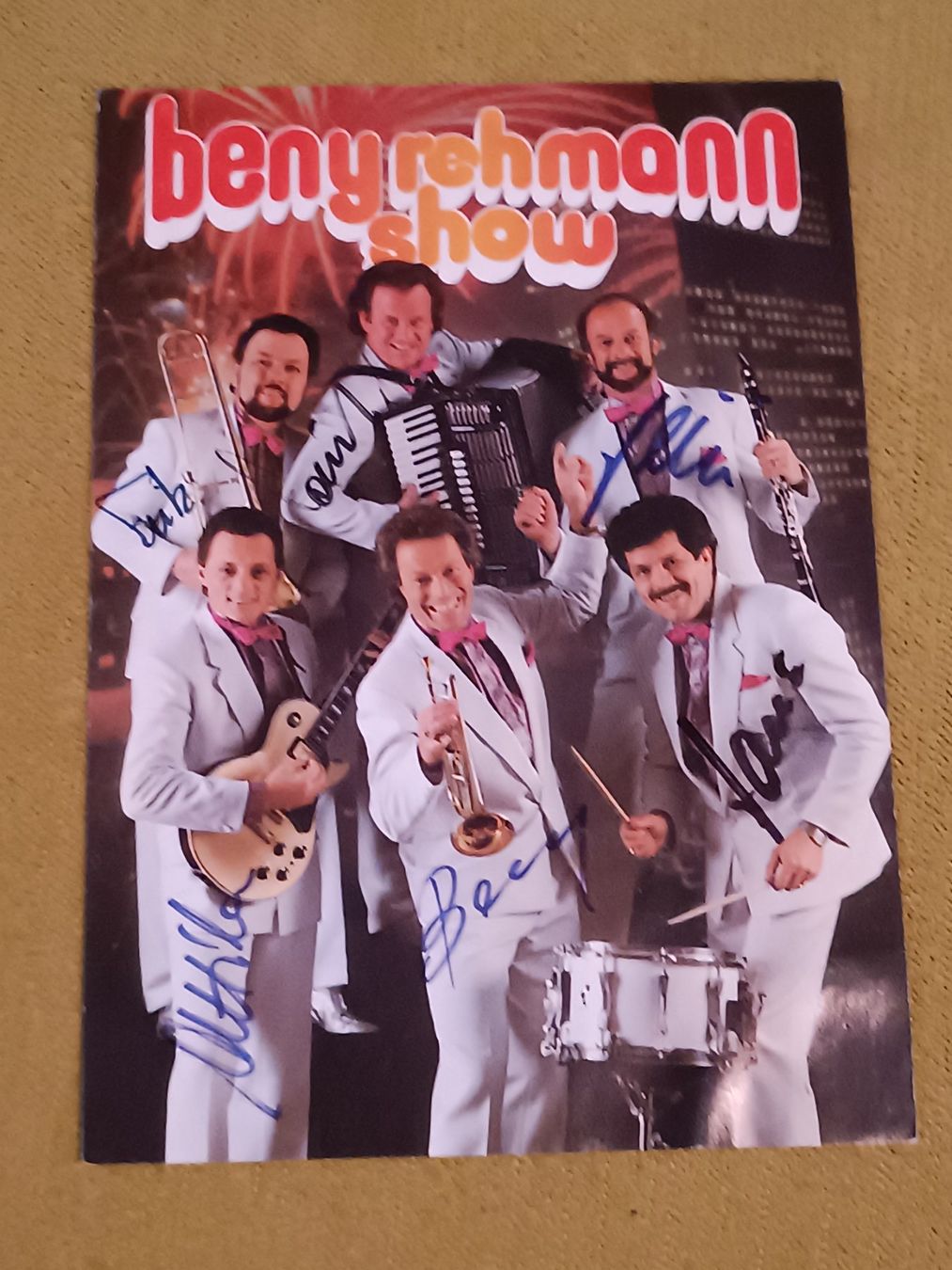 Autografi: Benny Rehmann & Band – Usato da Menziken venduto da Artographs