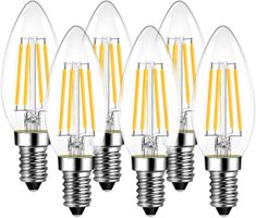 6er Pack E14 Kerze LED Lampe