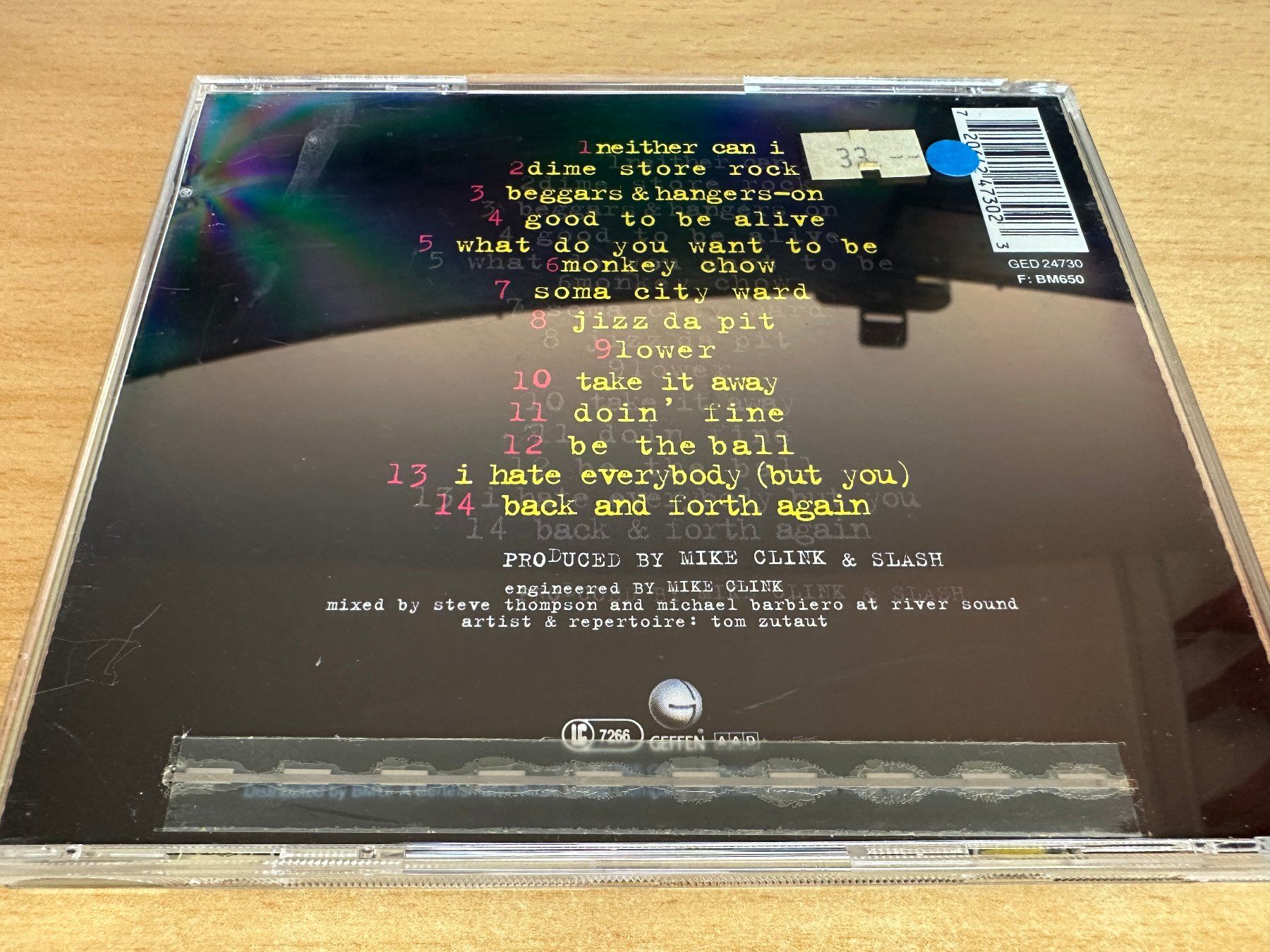 CD: Slash's Snakepit – It's Five O'Clock Somewhere – Usato da Rikon im Tösstal venduto da Alpenmutz 1