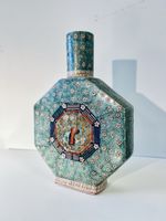 Antike chinesische Vase mit traditionellem Dekor – H. 38 cm