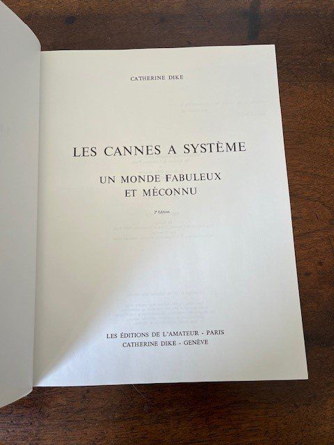Libri: Les cannes à système : un monde fabuleux et méconnu . – Usato da Gland venduto da chr_h8qc 1
