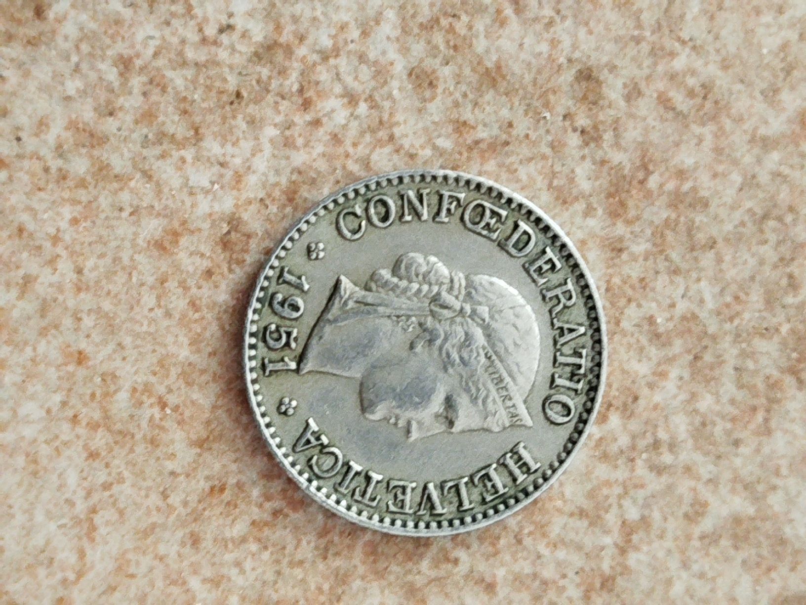 Tutti le monete: Pièce de 10 centimes suisse de 1951 – Usato da Châtel St Denis venduto da Magil71