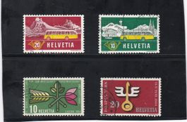Timbres suisses 1953-1954