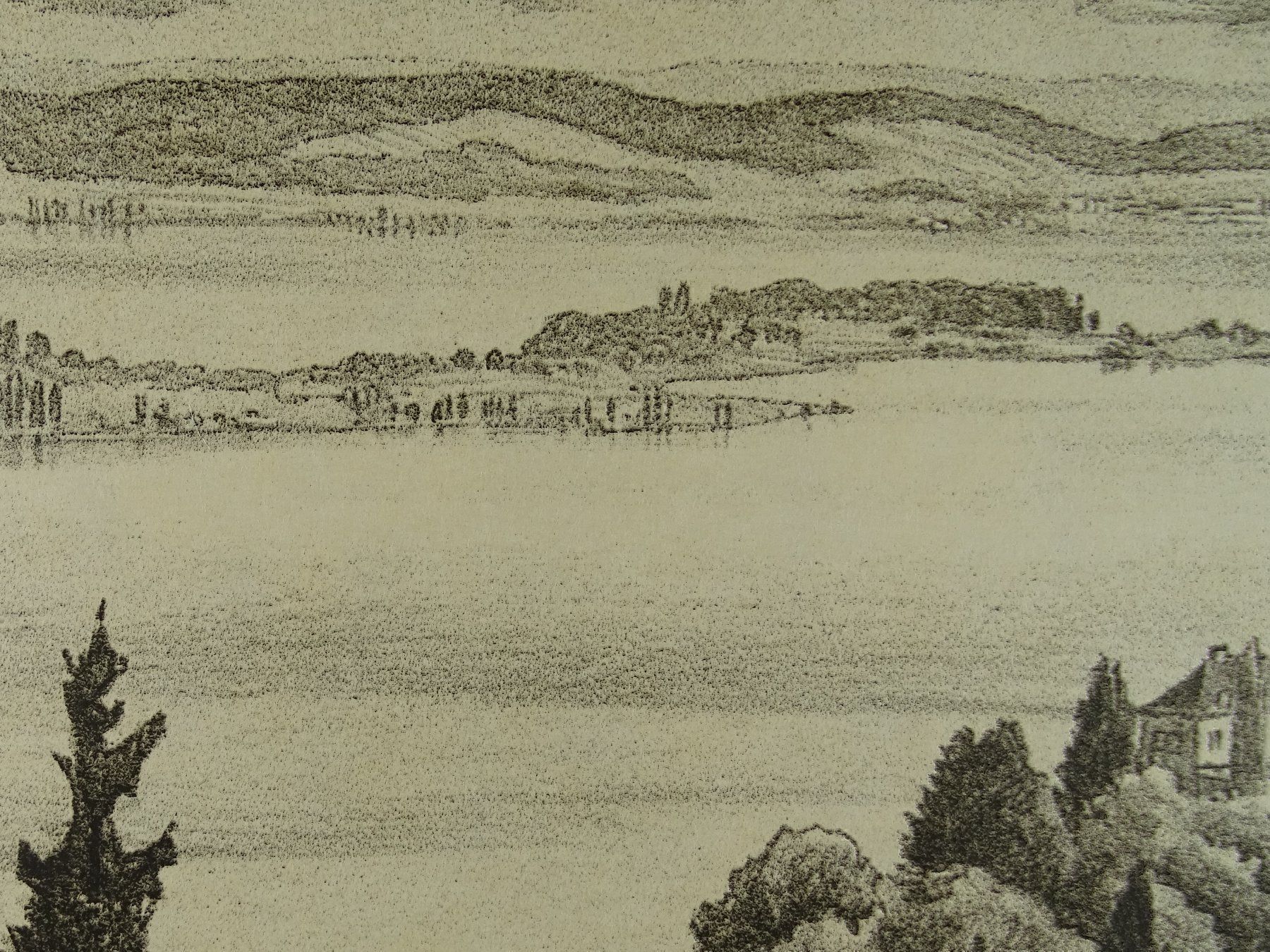 Grafica & Litografie: ARENENBERG, LITHO VON E.E. SCHLATTER – Usato da Grüningen venduto da Kartensammler 5