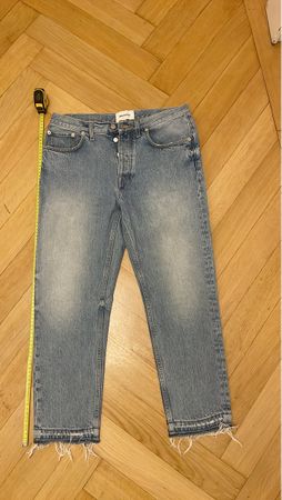 Jean made in italy bleu clair taille haute 31