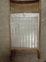 Waschbrett HERCULES Extra Stark Holz Metall Antik Retro
