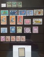 Lot 10) von 70 Abarten diverse Flecken, Farben