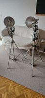 2x Profi Fotostudio Lampen mit Stativ - Top Zustand!