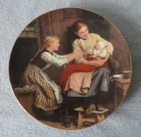 Albert Anker Langenthal Sammlerteller "Das erste Lächeln"