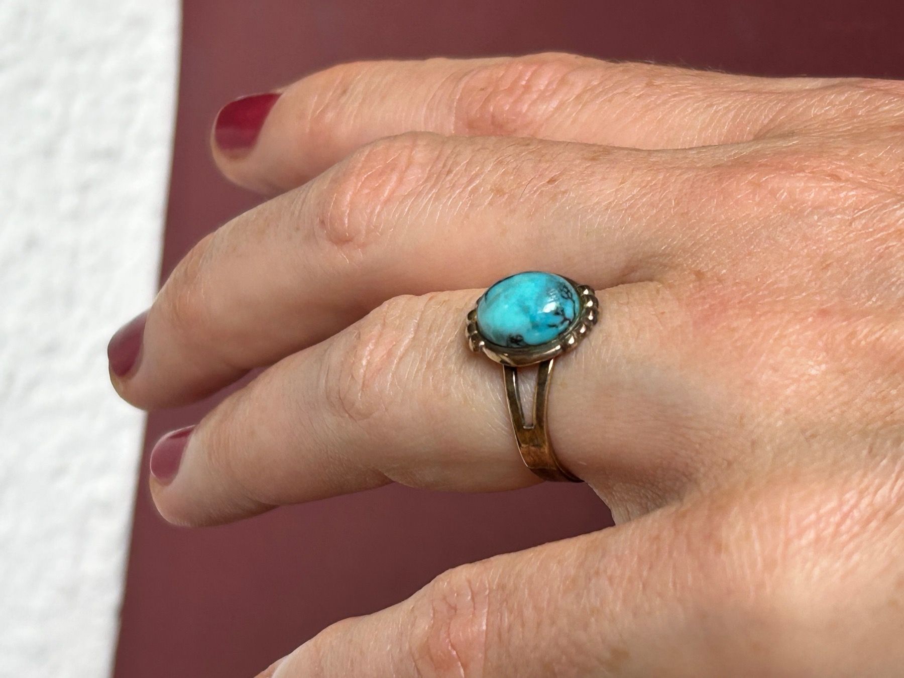 Ringe: Silberring Magic -Türkis (56) – Gebraucht aus Laufen von Bellavitaboom 2