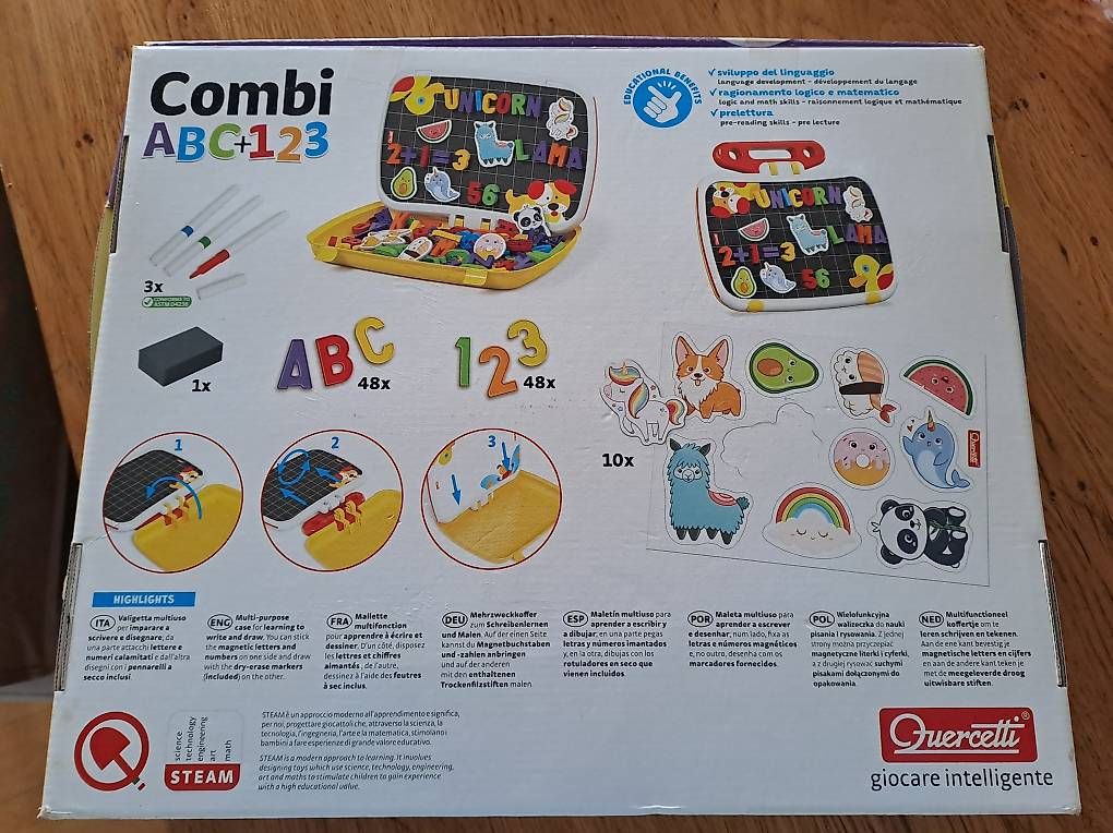 Giochi: Combi ABC123 Magnettafel ab 4Jahre – Usato da Liestal venduto da daspi01 1