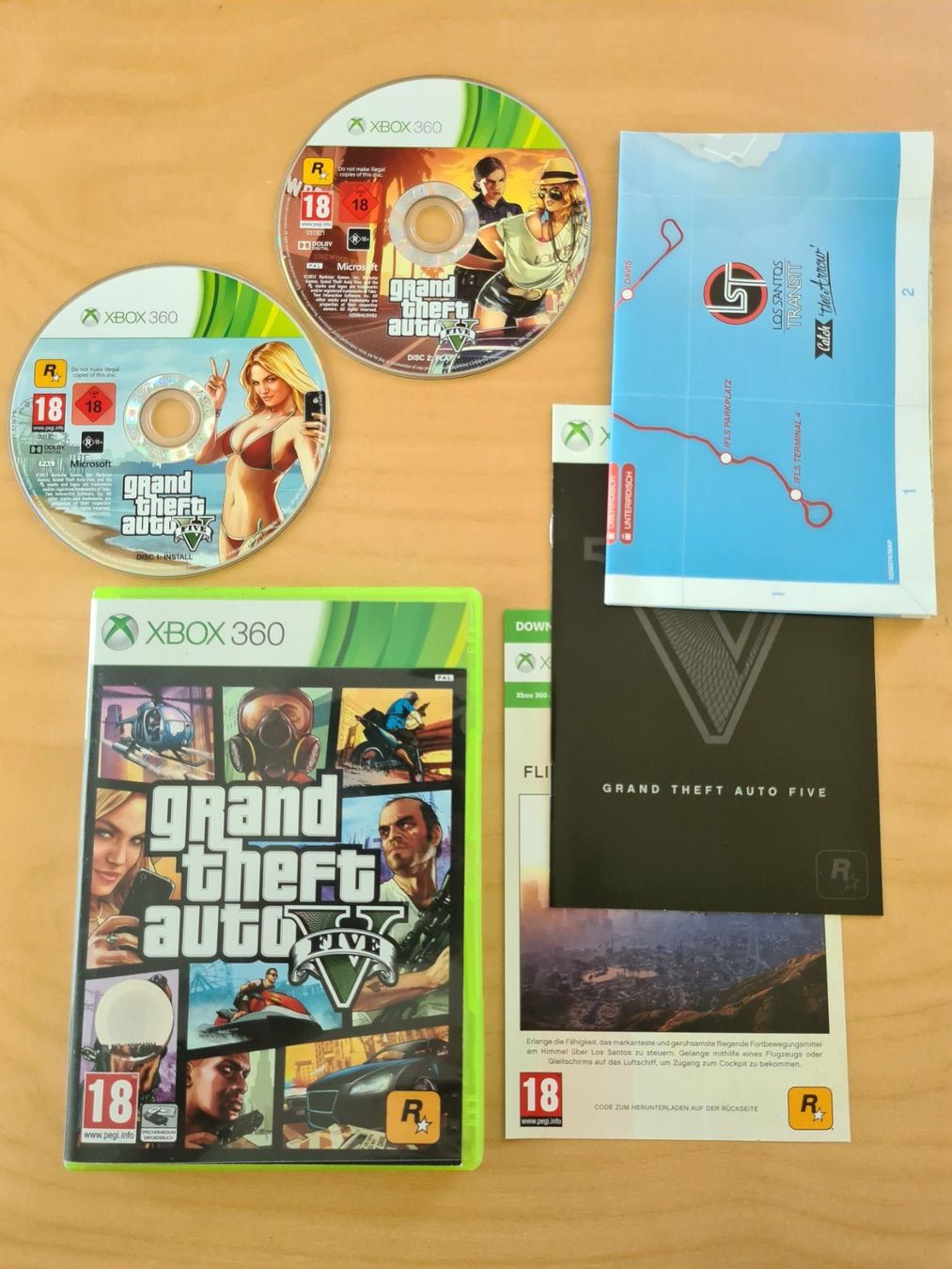 Spiele: Grand Theft Auto V (Xbox 360) – Gebraucht aus Oberwil BL von Spieltopia