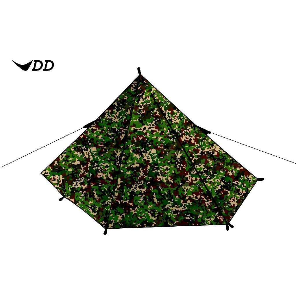 DD Hammocks Tende & Padiglioni: DD Hammocks Pyramid tent MC Zelt Camo – Nuovo e nell'imballaggio originale da Tulln venduto da HaengemattenShop 1