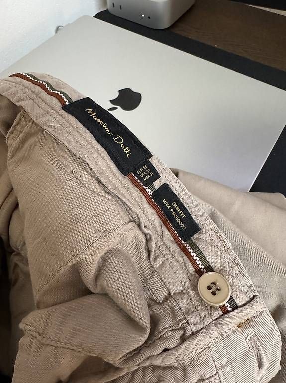 Massimo Dutti Pantaloni: Massimo Dutti Hose Beige - Größe 31 EU / 40 US - Luxus – Usato da Schübelbach venduto da Rahnmont 2