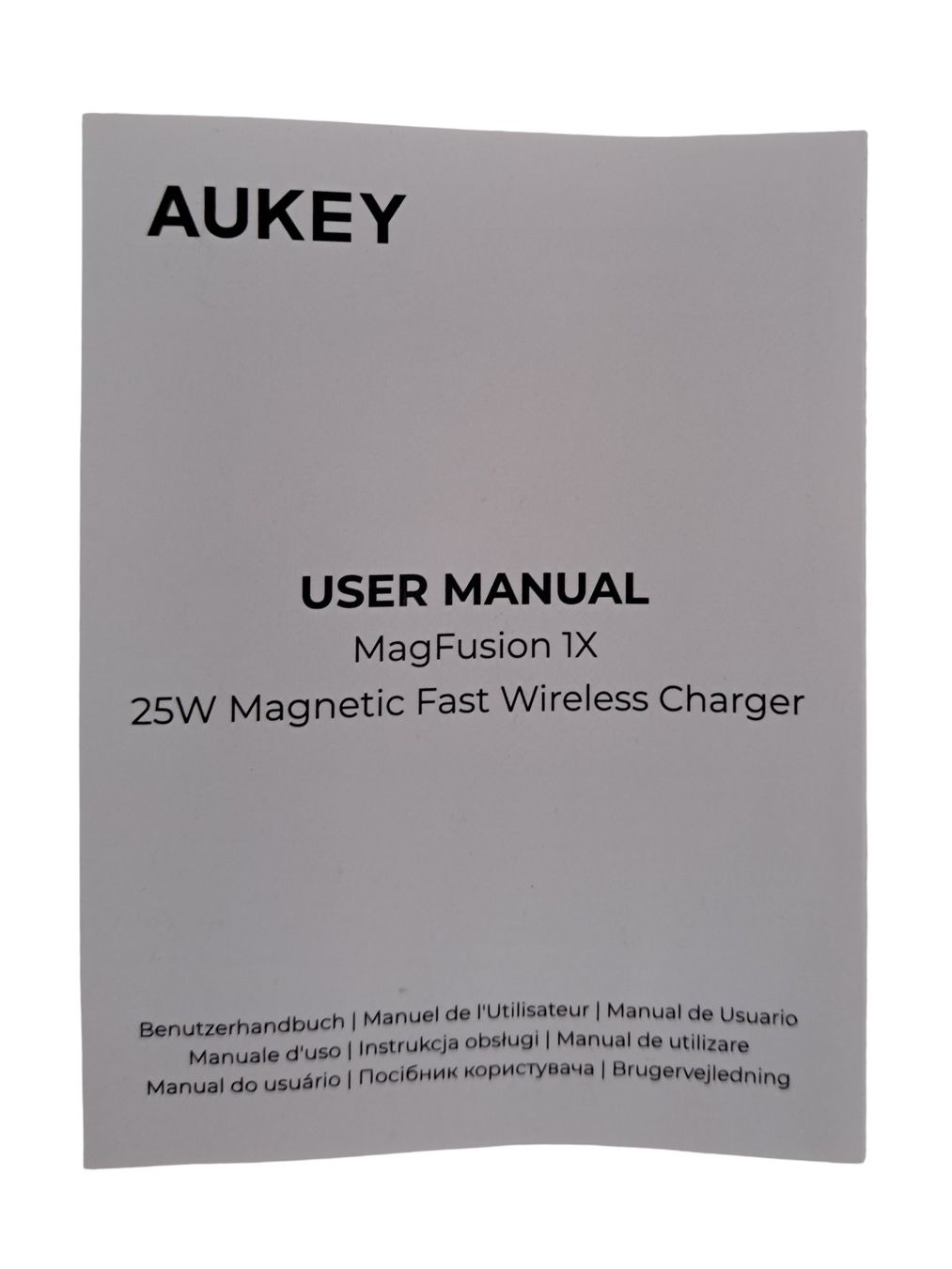 Aukey Caricabatterie: AUKEY MagFusion Kabelloses Ladegerät Typ LC-MC111 – Nuovo (secondo la descrizione) da Männedorf venduto da Restwert_Maennedorf 2