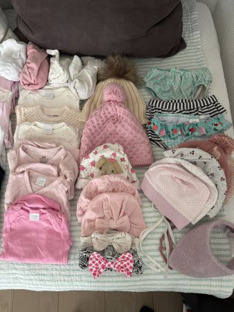 Babykleider für Mädchen, (0-2 Monate) Gr. 56-62