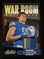 Panini T.J. Hockenson 3 ColourPatch 02/49 Detroit Lions