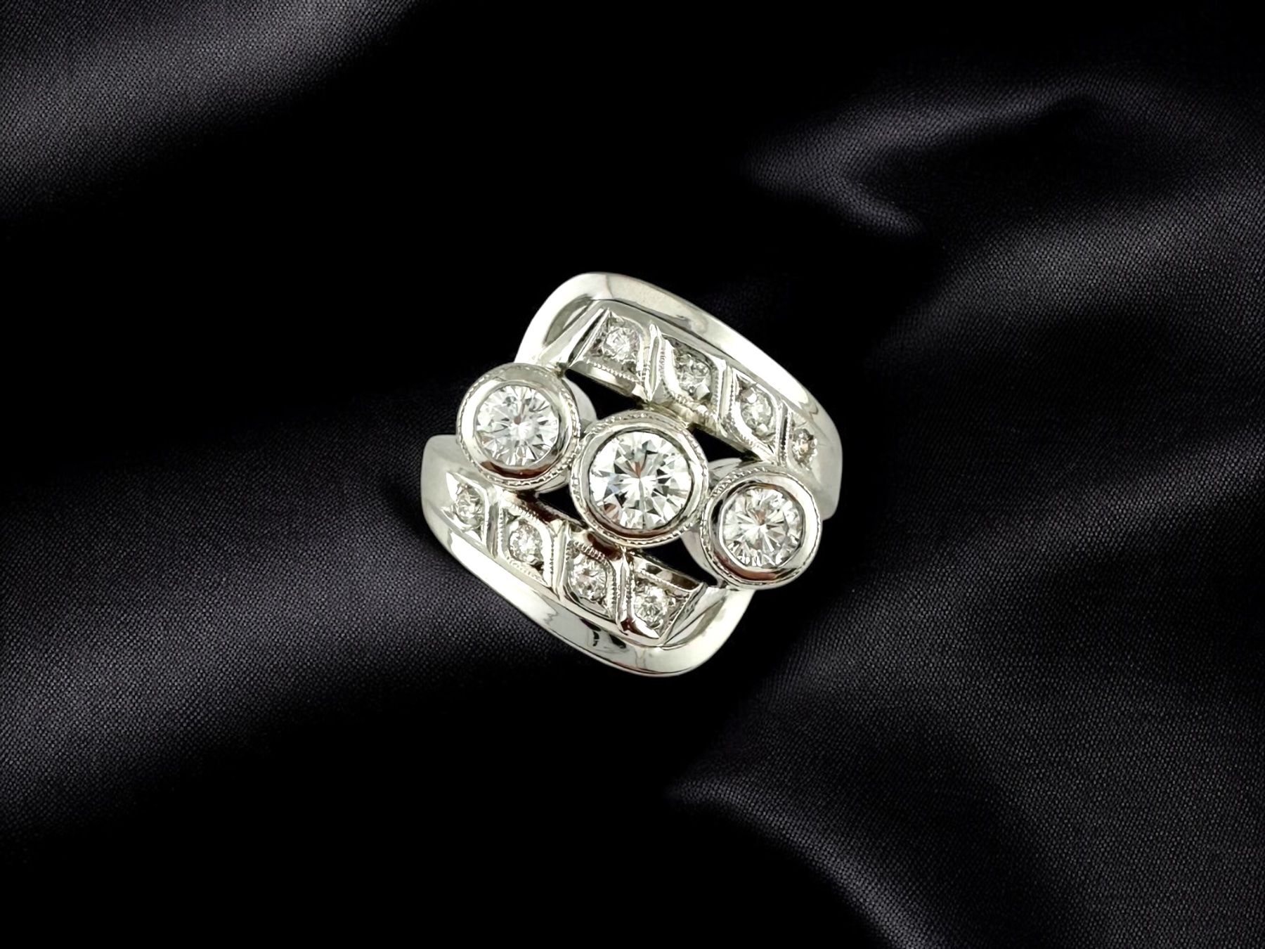 Anelli: Vintage Diamant - Ring, 0.60 ct – Usato da Zuzwil SG venduto da artimmo 3
