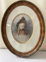 Schönes Portrait einer jungen Dame, datiert 1888, signiert