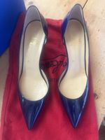 LOUBOUTIN 36.5 Iriza blue, worn 3 times