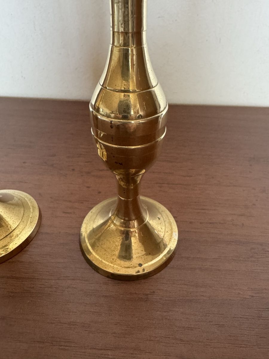 Portacandele: Messing Kerzenständer Set – Usato da Balsthal venduto da Narulya 2