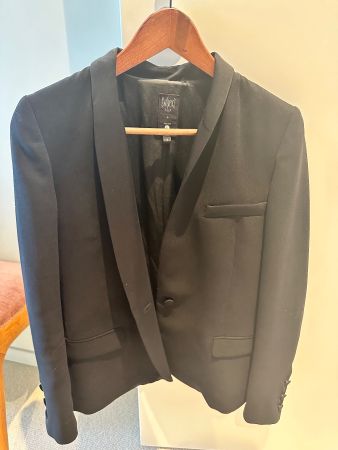Blazer noir élégant Swildens