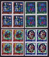 1970_B146-149_Glasgemälde zeitgenössischer Künstler_Vb** !