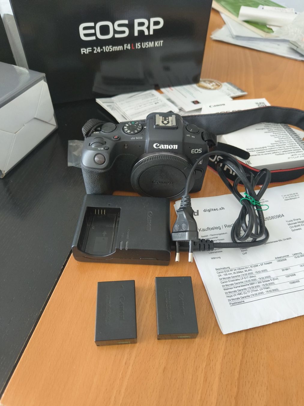 Canon Fotocamera: Neuwertig Canon EOS RP – Nuovo (secondo la descrizione) da Zürich venduto da yuxia130 1