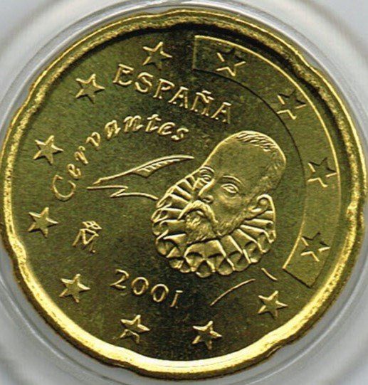 Tutti le monete: 2001_Espana_Probemünze_20  Euro_Cent – Nuovo (secondo la descrizione) da Hombrechtikon venduto da Fraese01 1