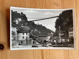 Fribourg-Pont du Gotteron et fontaine de la Vigilance-AK1933