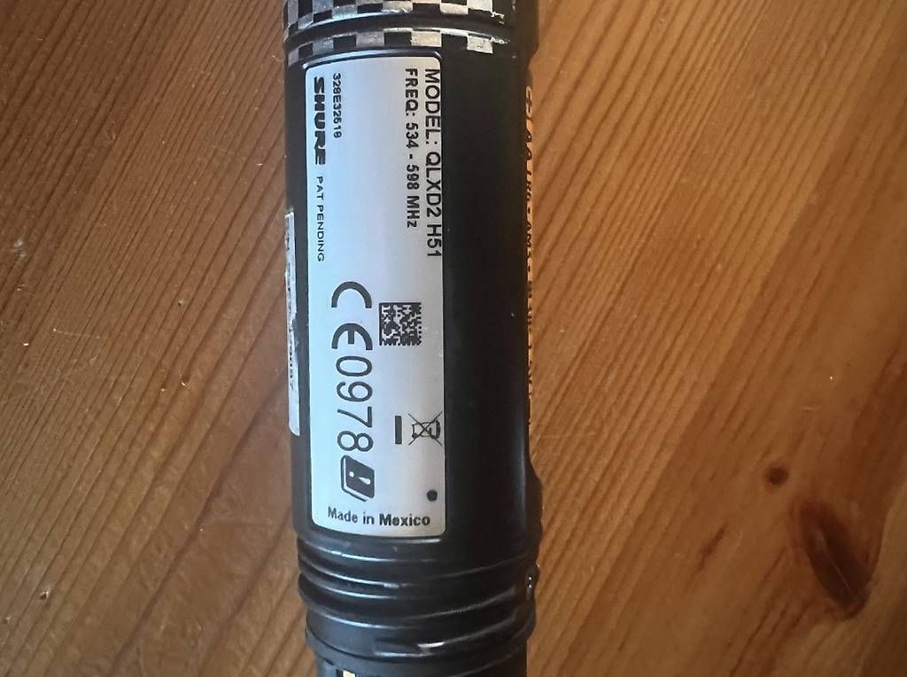 Microphones: Shure QLXD2 H51 – D'occasion à Speicherschwendi par mincom 3