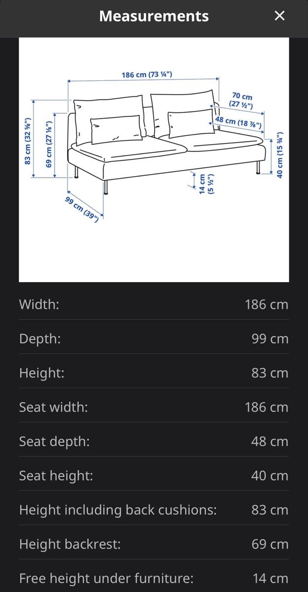 Ikea Divani: Söderhamn 3-Sofa – Usato da Stäfa venduto da DLPT_16 5