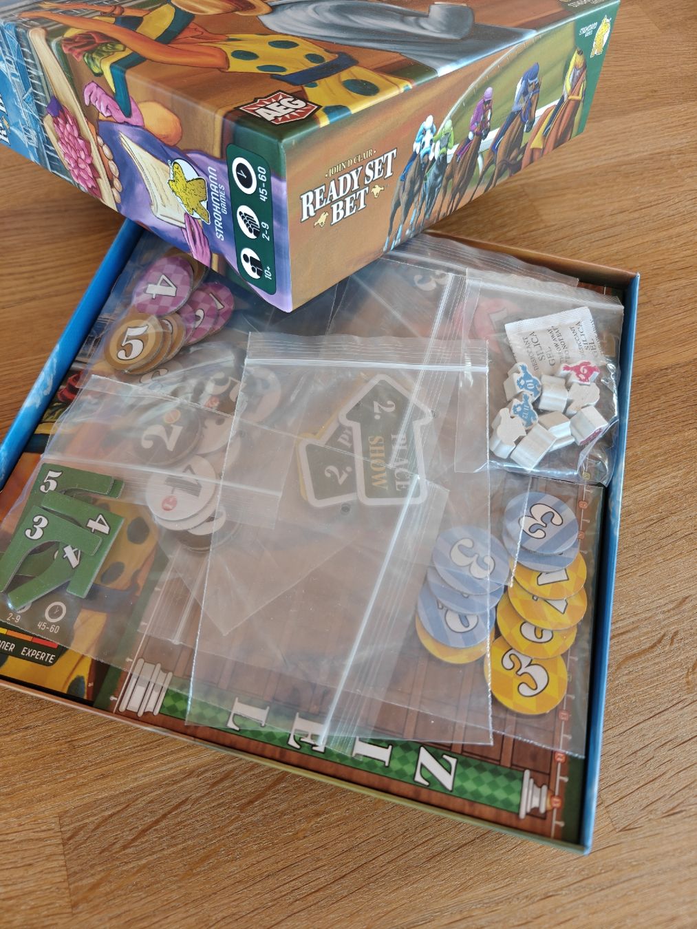 Giochi: Ready Set Bet - Strohmann Games - Brettspiel – Usato da Stein AR venduto da Vinilm 3